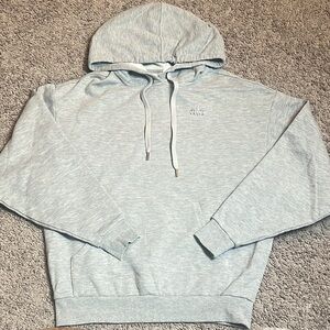 Alo heathered gray accolade hoodie size XS